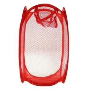 kf-S240c837d29ec4ecb9fcca1ee0cd3365bl High Quality Lightweight Fashion Clothes Basket Mesh Bag Washing Large Laundry Organizer Polyester Storage Toys Dirty