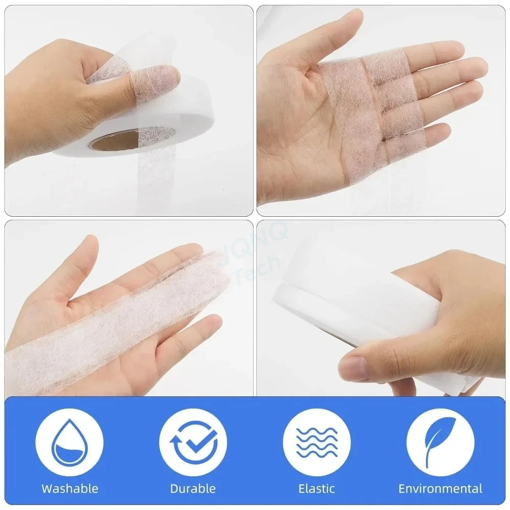 Self Adhesive Pants Hem Tape Iron DIY Jean Clothes Length Shorten for Hats Clothes Hot Melt Double-Sided Tape Sewing Tool - Image 5